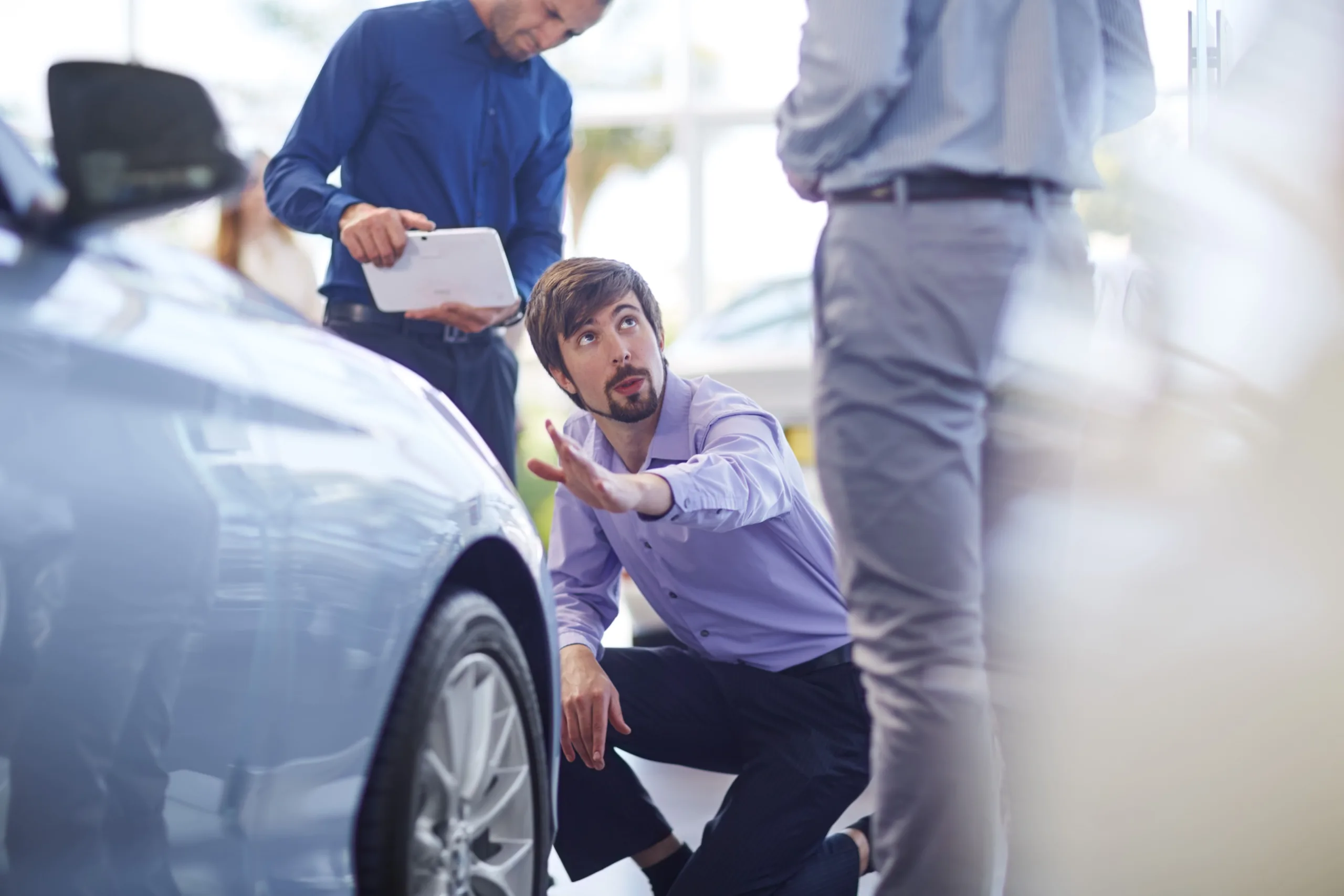 Informe de revisión de coche de segunda mano en Madrid